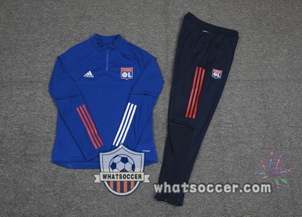 Olympique Lyonnais Blue Tracksuit 2020-2021
