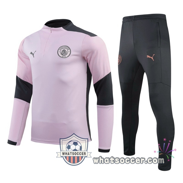 Manchester City Rose Tracksuit 2020-2021