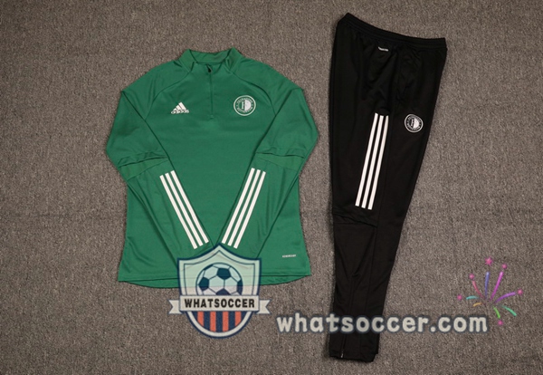 Feyenoord Green Tracksuit 2020-2021