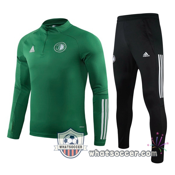 Feyenoord Green Tracksuit 2020-2021