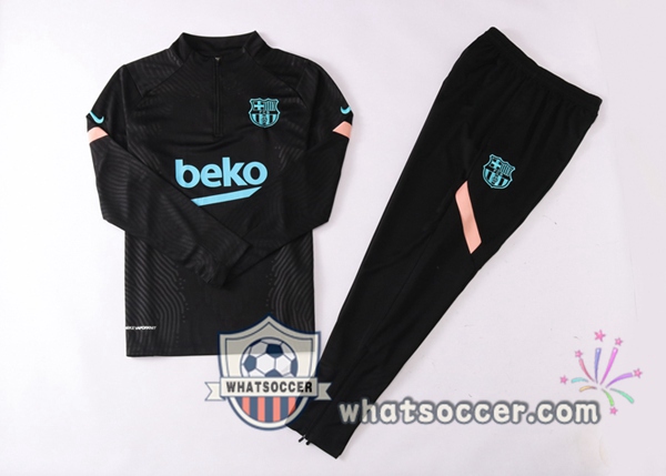 FC Barcelona Black Tracksuit 2020-2021