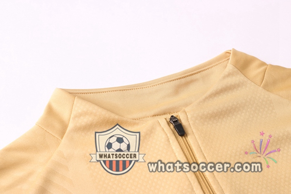 Paris PSG Yellow Tracksuit 2020-2021