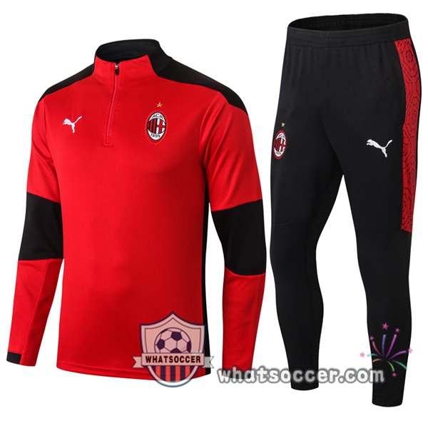 AC Milan Red Tracksuit 2020-2021