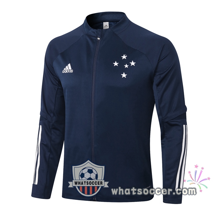 Cruzeiro EC Blue Royal Training Jacket 2020-2021