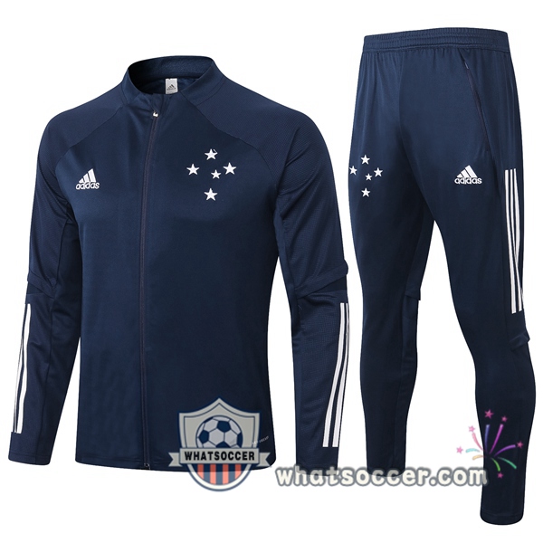 Cruzeiro EC Blue Royal Training Jacket 2020-2021
