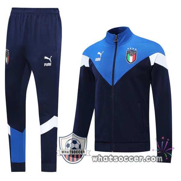 Italy Blue Royal Training Jacket 2020-2021