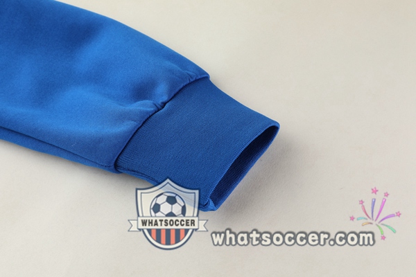 Italy Blue White Training Jacket 2020-2021