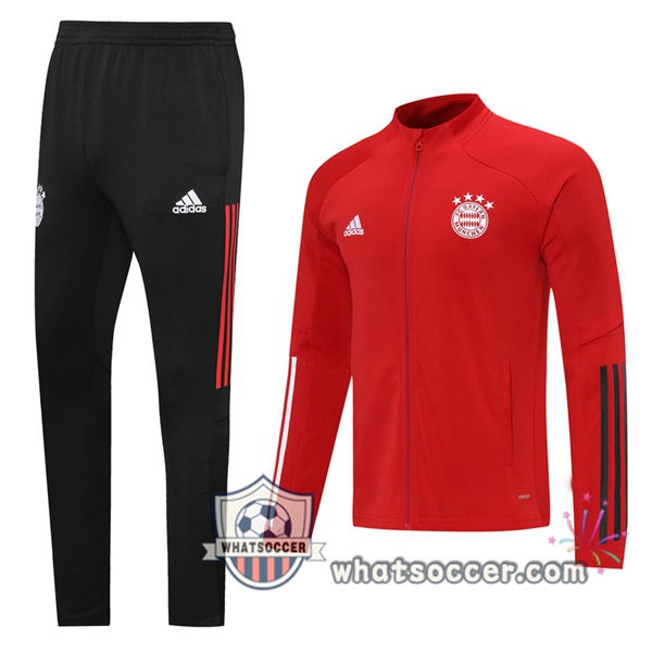 Bayern Munich Red Training Jacket 2020-2021