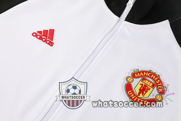 Manchester United White Training Jacket 2020-2021