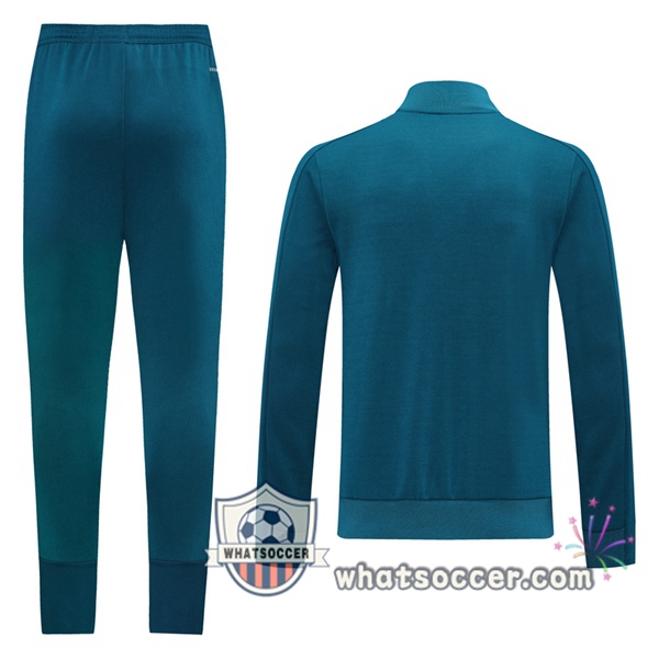 Real Madrid Blue Training Jacket 2020-2021