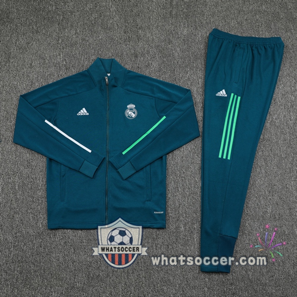 Real Madrid Blue Training Jacket 2020-2021