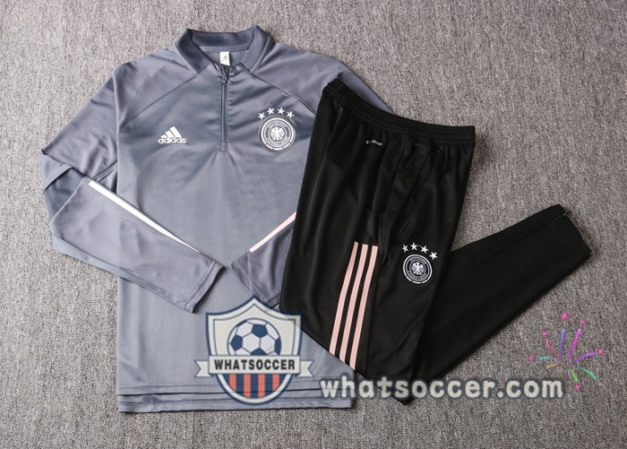 Germany Light Gray Tracksuit 2020-2021