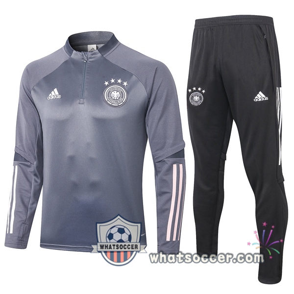 Germany Light Gray Tracksuit 2020-2021
