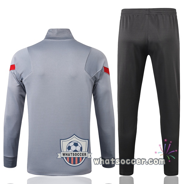FC Liverpool Light Gray Training Jacket 2020-2021