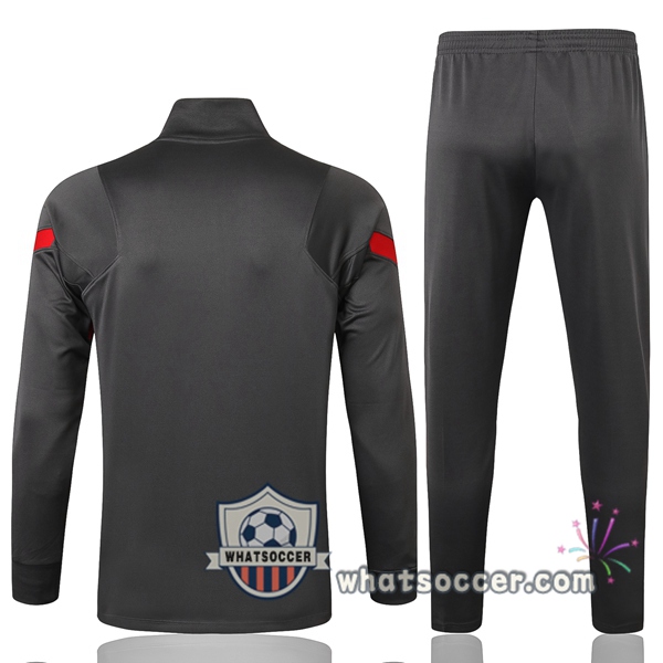FC Liverpool Dark Gray Training Jacket 2020-2021