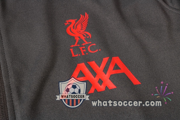FC Liverpool Dark Gray Training Jacket 2020-2021