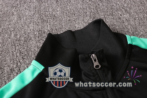 FC Liverpool Black Green White Training Jacket 2020-2021
