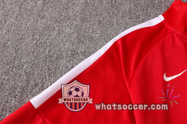 FC Liverpool Red White Training Jacket 2020-2021