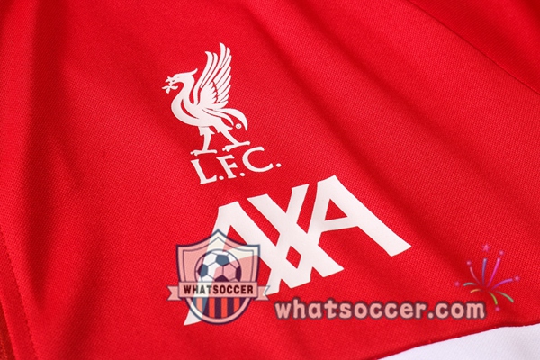 FC Liverpool Red White Training Jacket 2020-2021