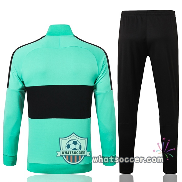 FC Liverpool Green Black Training Jacket 2020-2021