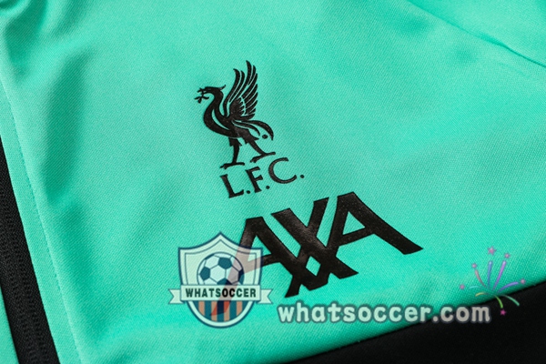 FC Liverpool Green Black Training Jacket 2020-2021