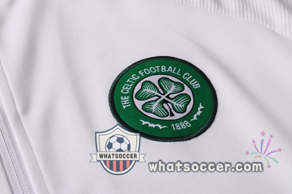 Celtic FC White Training Jacket 2020-2021