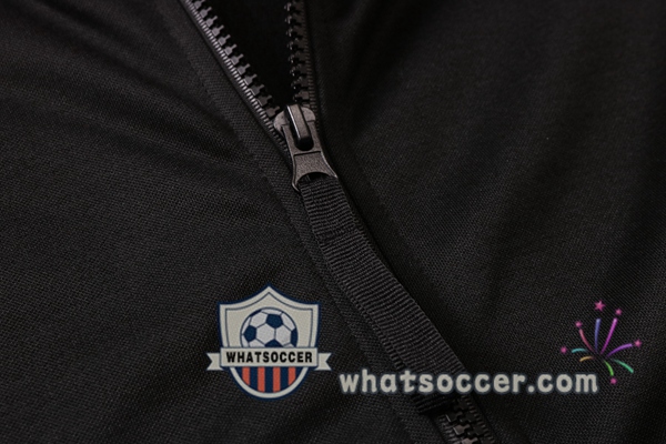 Bayern Munich Black Red Hooded Jacket 2020-2021