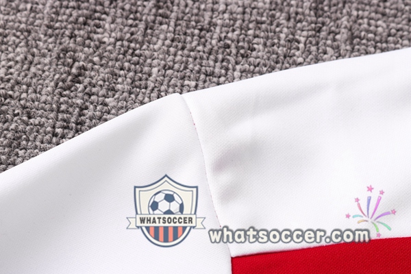 Arsenal Red White Hooded Jacket 2020-2021