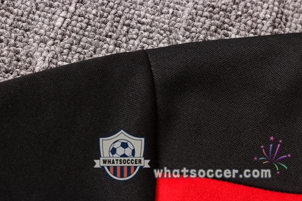Manchester United Red Black Hooded Jacket 2020-2021