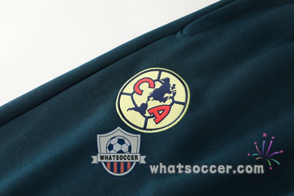 Club America Blue Royal Red Yellow Hooded Jacket 2020-2021