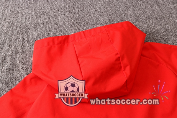 Sao Paulo FC Red Windbreaker Hoodie 2020-2021