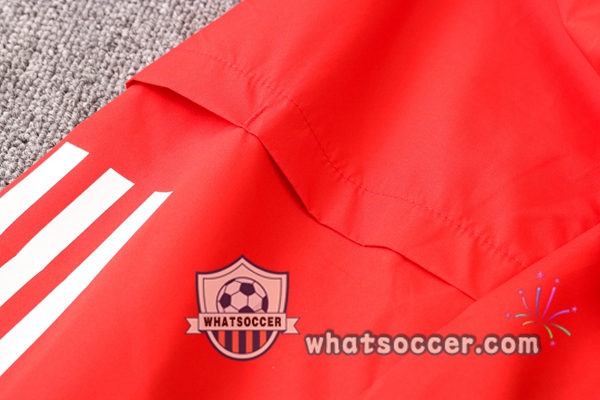 Sao Paulo FC Red Windbreaker Hoodie 2020-2021
