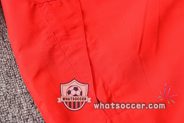 Sao Paulo FC Red Windbreaker Hoodie 2020-2021