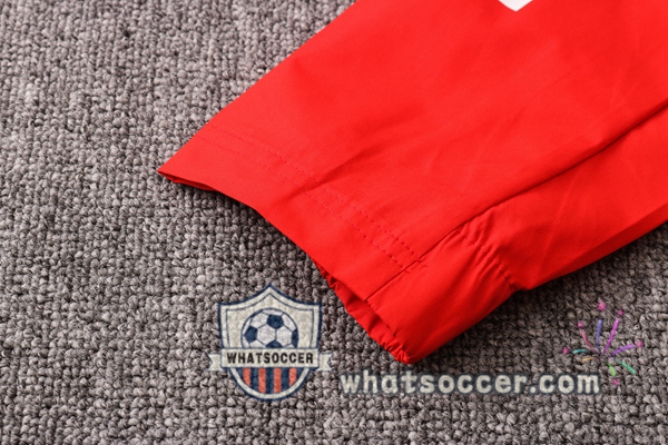 Bayern Munich Red Windbreaker Hoodie 2020-2021