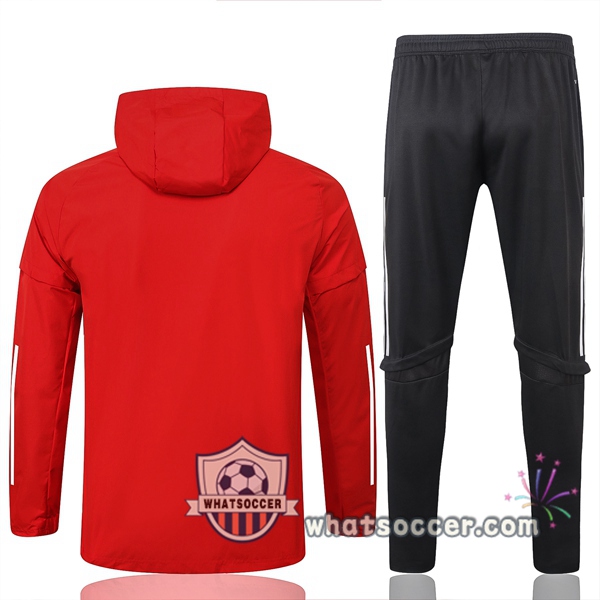 SC Internacional Red Windbreaker Hoodie 2020-2021