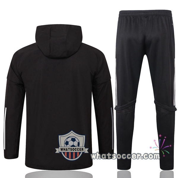 Argentina Black Windbreaker Hoodie 2020-2021