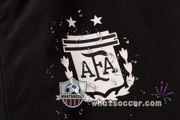 Argentina Black Windbreaker Hoodie 2020-2021