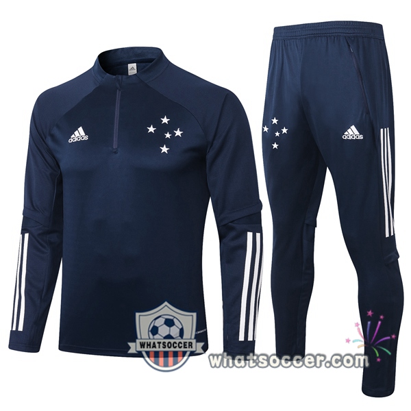 Cruzeiro EC Blue Royal Tracksuit 2020-2021