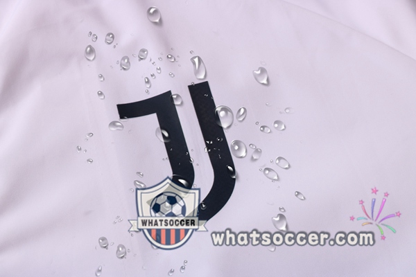Juventus White Windbreaker Hoodie 2020-2021