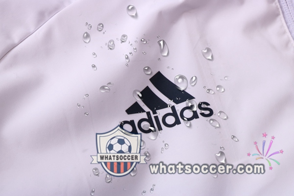 Juventus White Windbreaker Hoodie 2020-2021