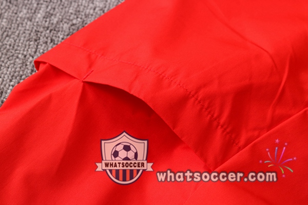 Real Madrid Red Windbreaker Hoodie 2020-2021