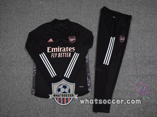Arsenal Black Tracksuit 2020-2021