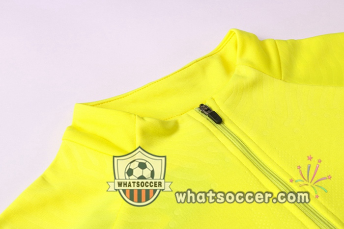 FC Barcelona Yellow Tracksuit 2020-2021