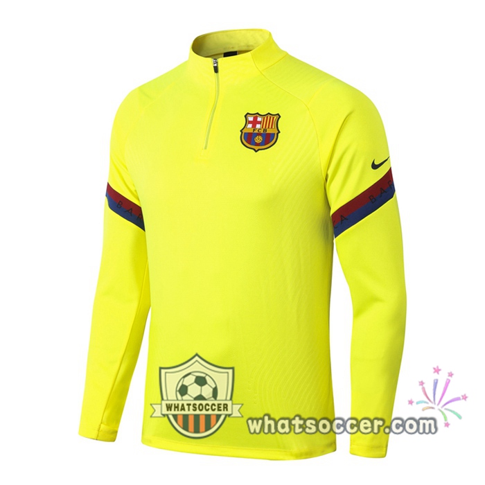 FC Barcelona Yellow Tracksuit 2020-2021