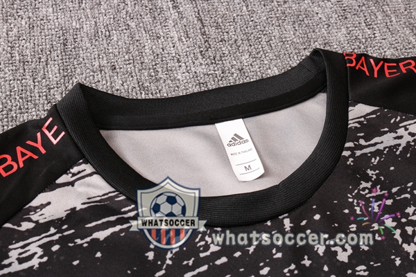 Survetement Foot Bayern Munich Black Gray Tracksuit 2020-2021
