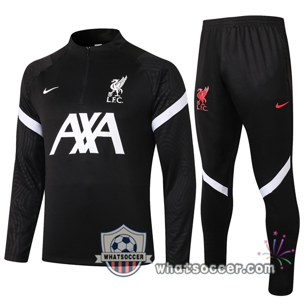 FC Liverpool Black Tracksuit 2020-2021