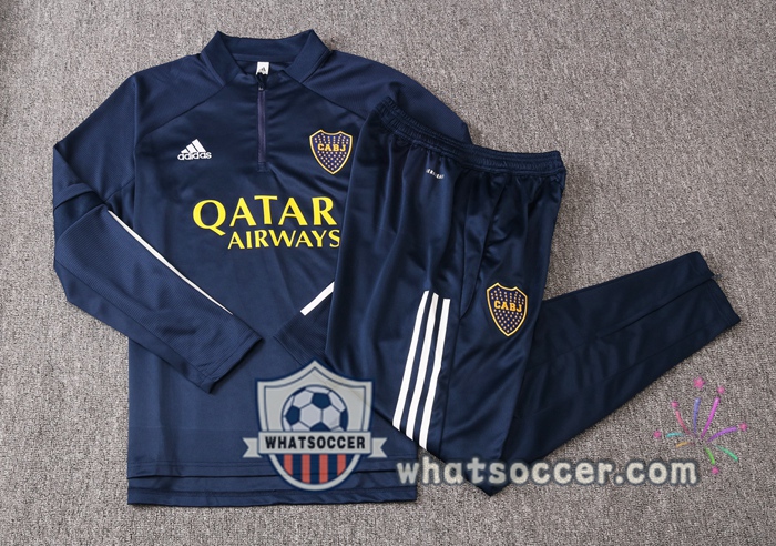 Boca Juniors Blue Royal Tracksuit 2020-2021
