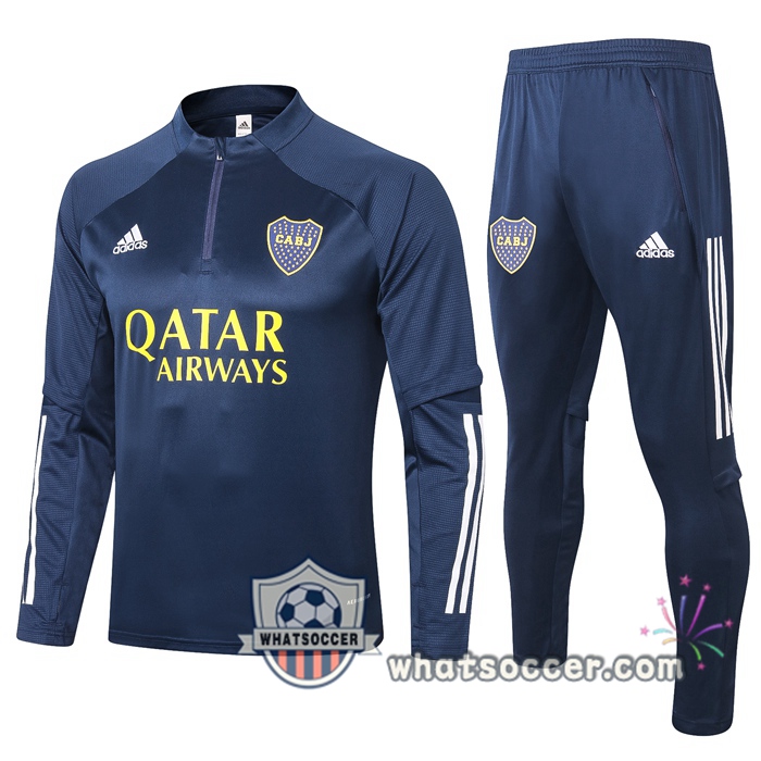 Boca Juniors Blue Royal Tracksuit 2020-2021