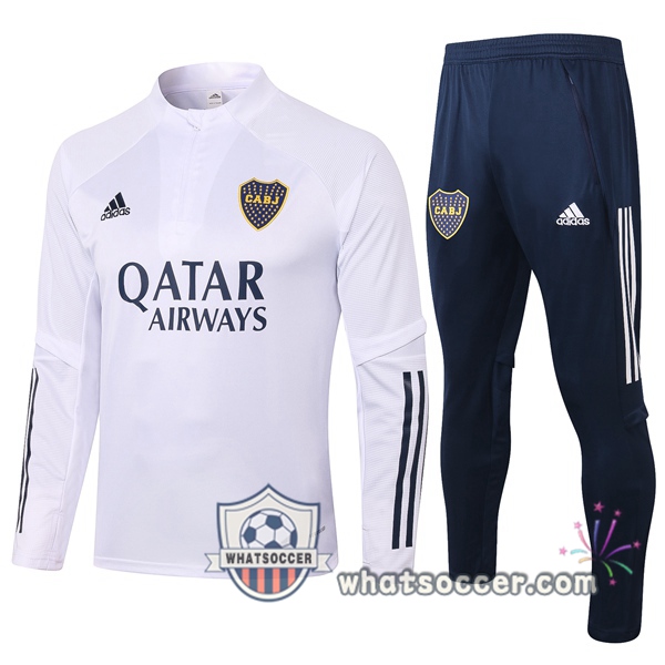 Boca Juniors White Tracksuit 2020-2021
