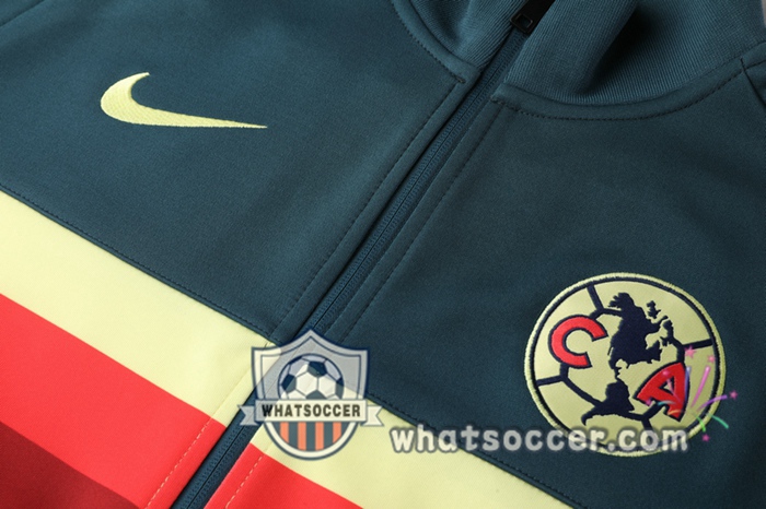 Club America Yellow Training Jacket 2020-2021
